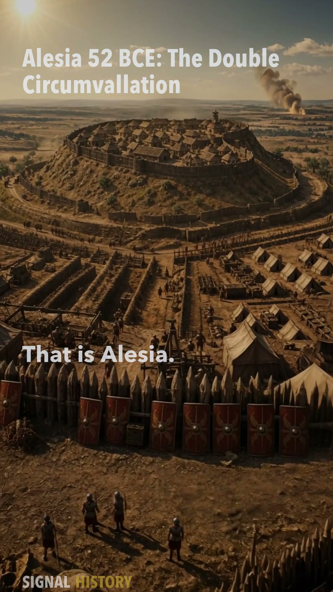 How Alesia Became Caesar’s Double-Walled Trap