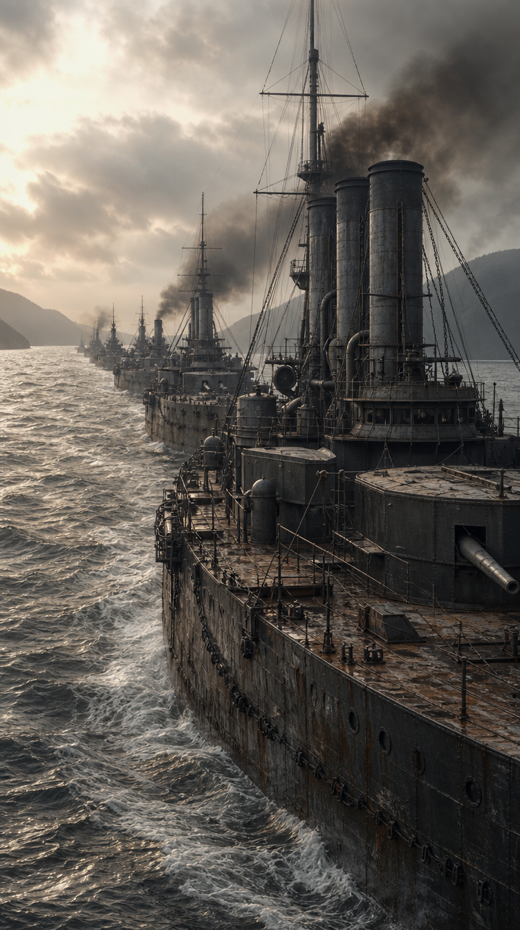 How the Battle of Tsushima 1905 Was Decided scene plate 4