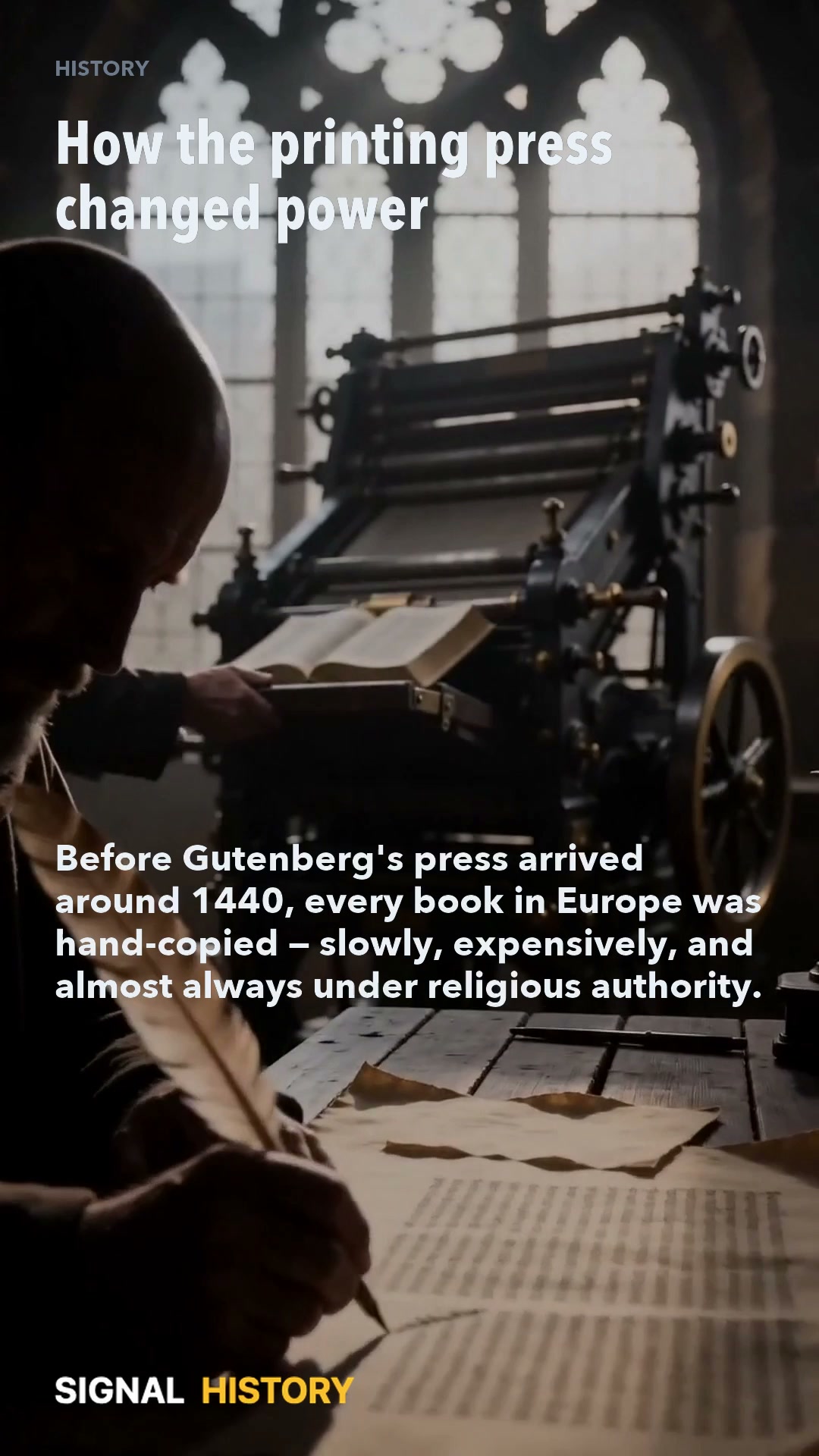 How the Printing Press Changed Who Held Power