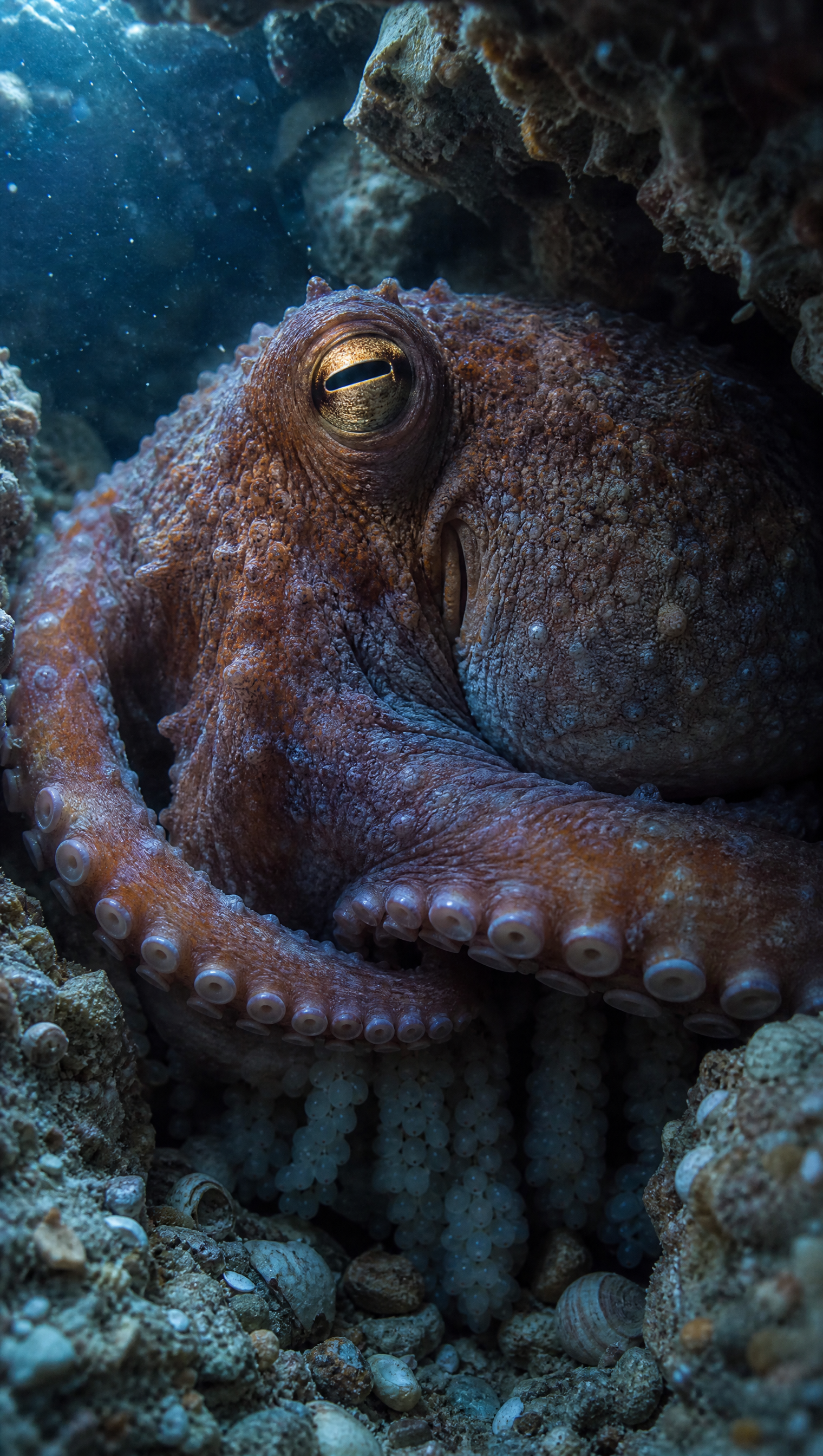 Why an Octopus Mother Stops Eating for Her Eggs scene plate 6