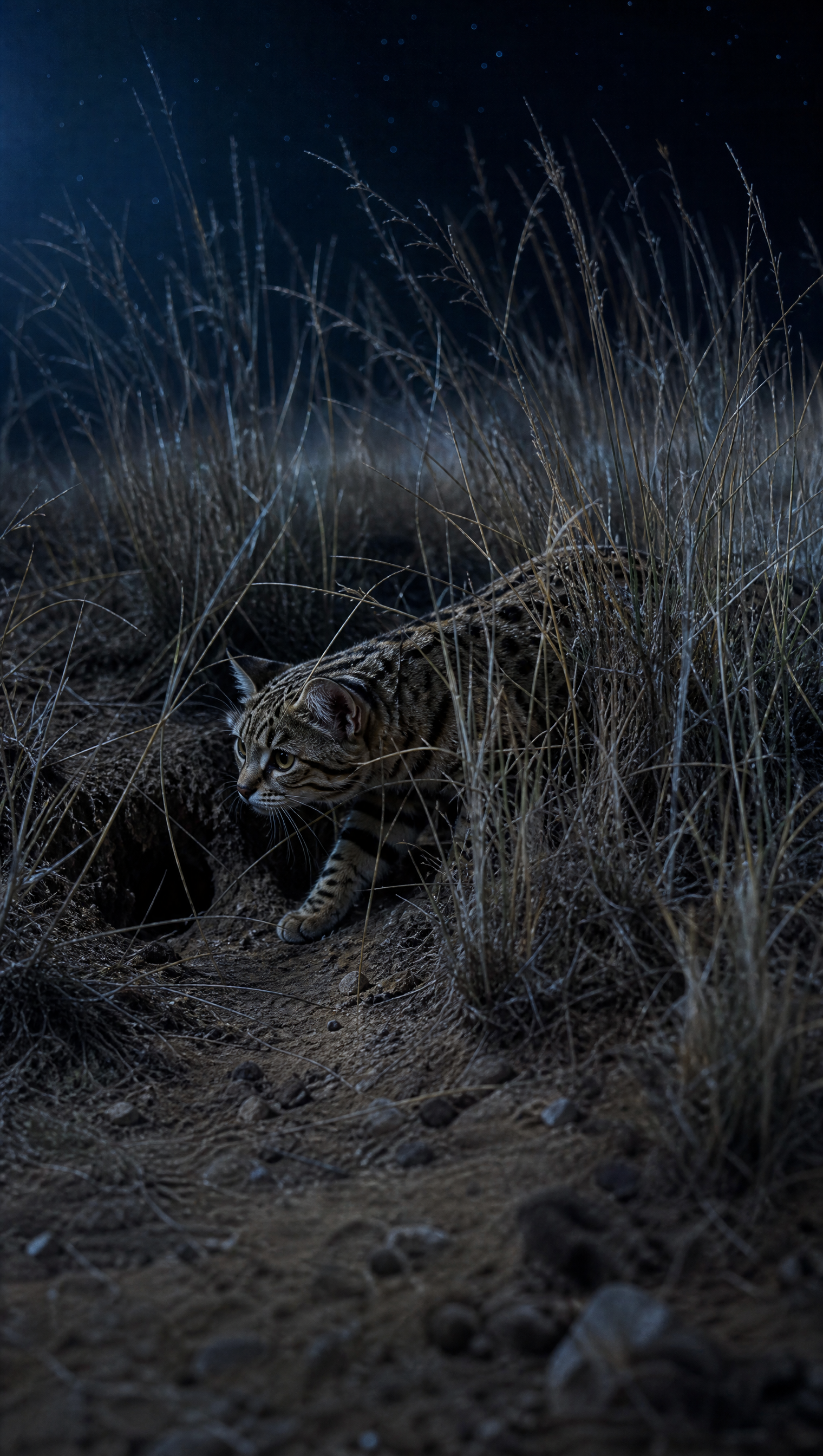 Why black-footed cats make smallness lethal scene plate 2
