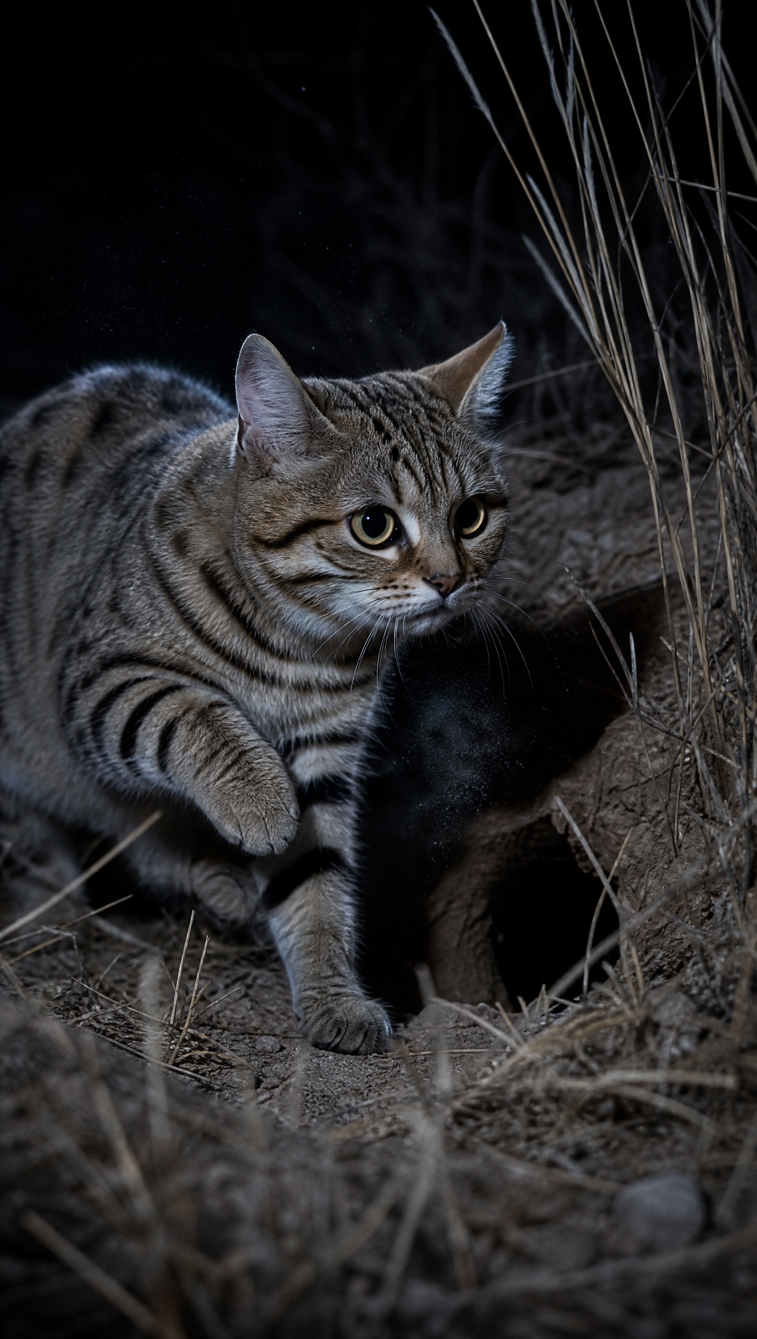 Why black-footed cats make smallness lethal scene plate 6