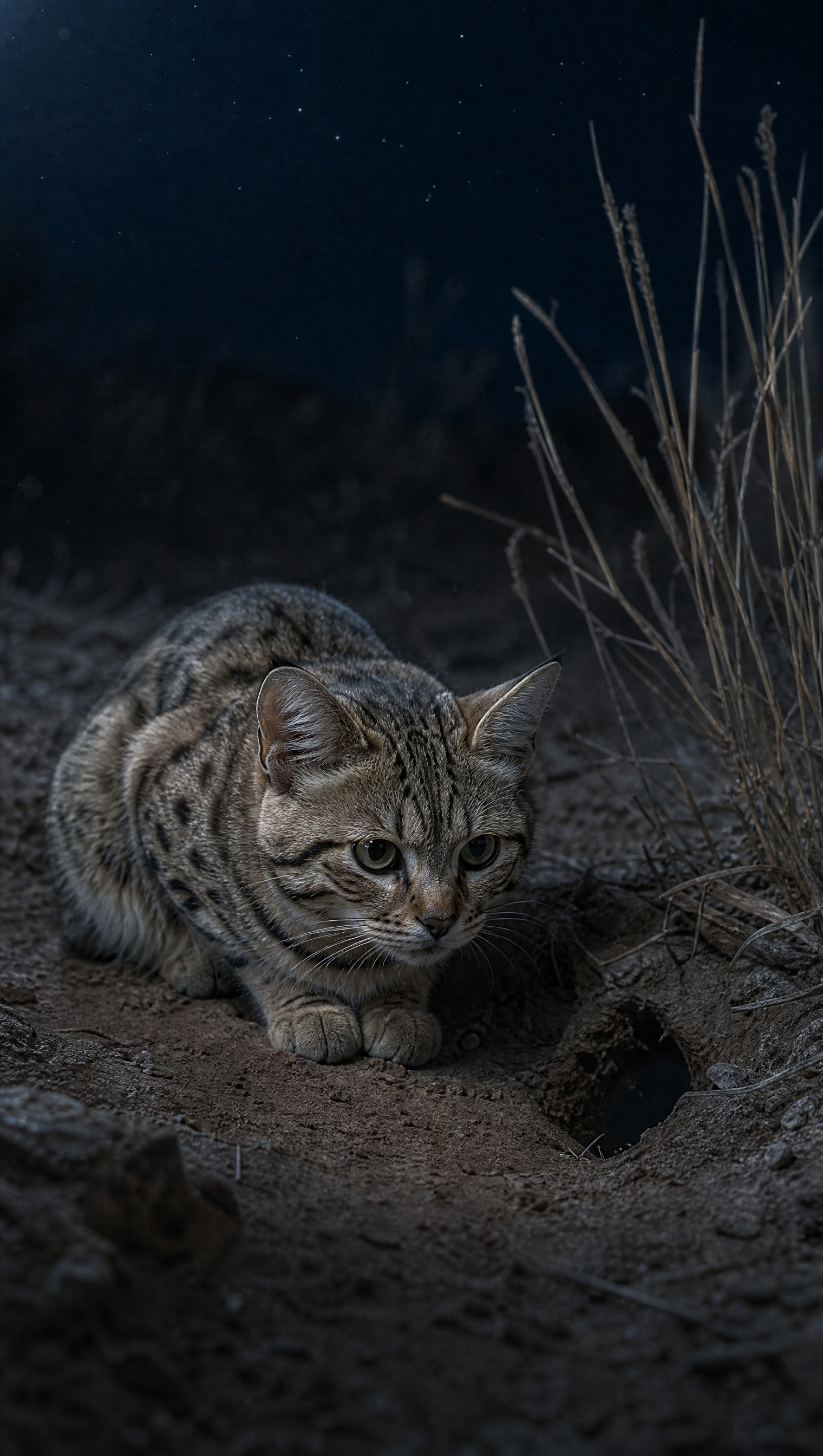 Why black-footed cats make smallness lethal scene plate 7