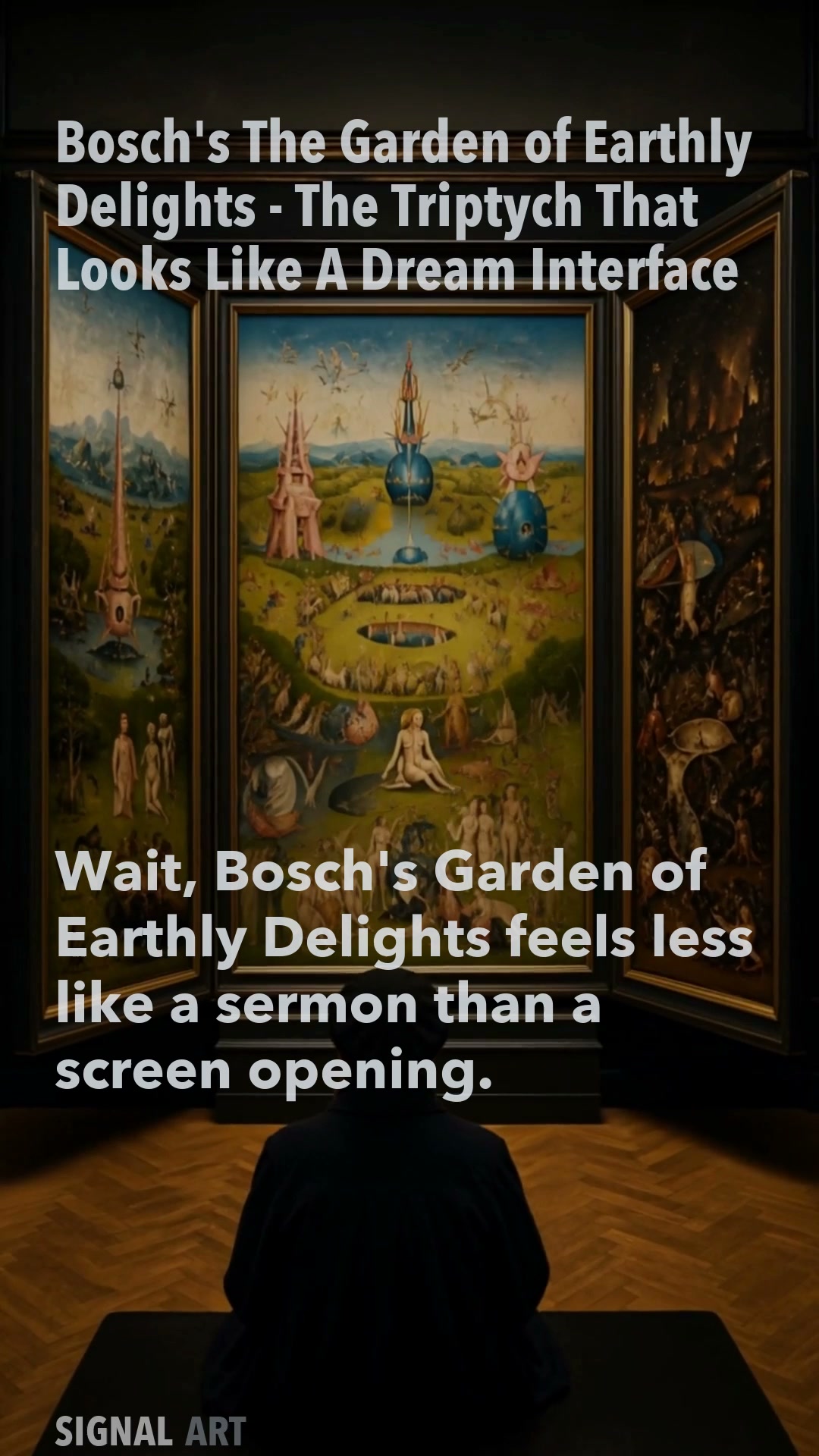 Why Bosch's The Garden of Earthly Delights Feels Digital