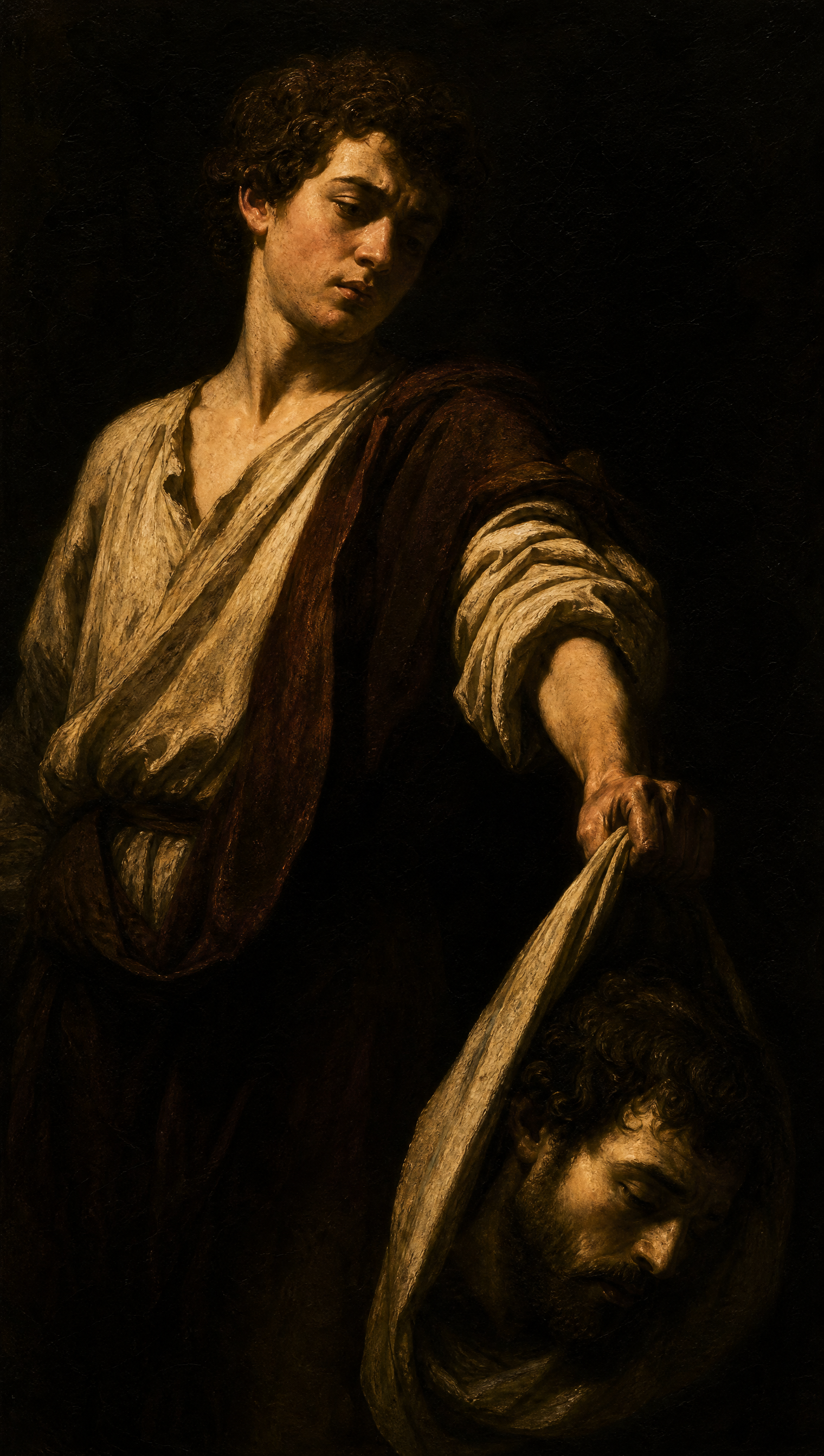 Why Caravaggio's David with the Head of Goliath Confesses scene plate 6
