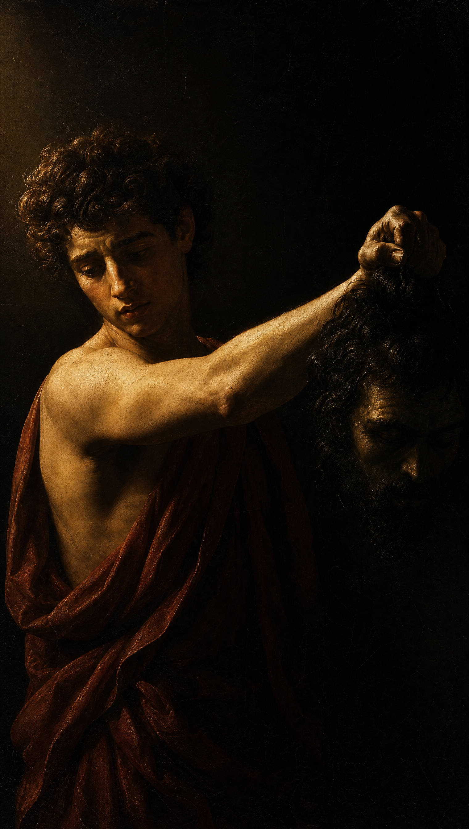 Why Caravaggio's David with the Head of Goliath Confesses scene plate 7