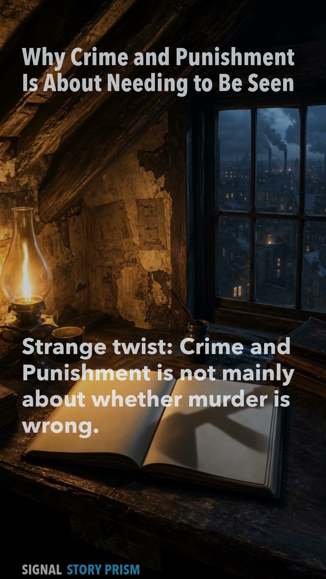 Why Crime and Punishment Is About Needing to Be Seen