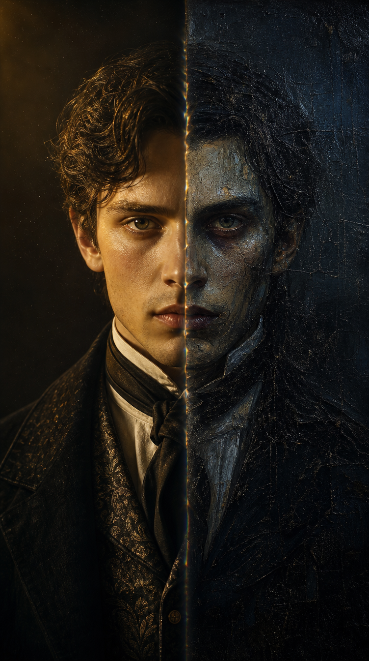 Why Dorian Gray turns beauty into a trap scene plate 7