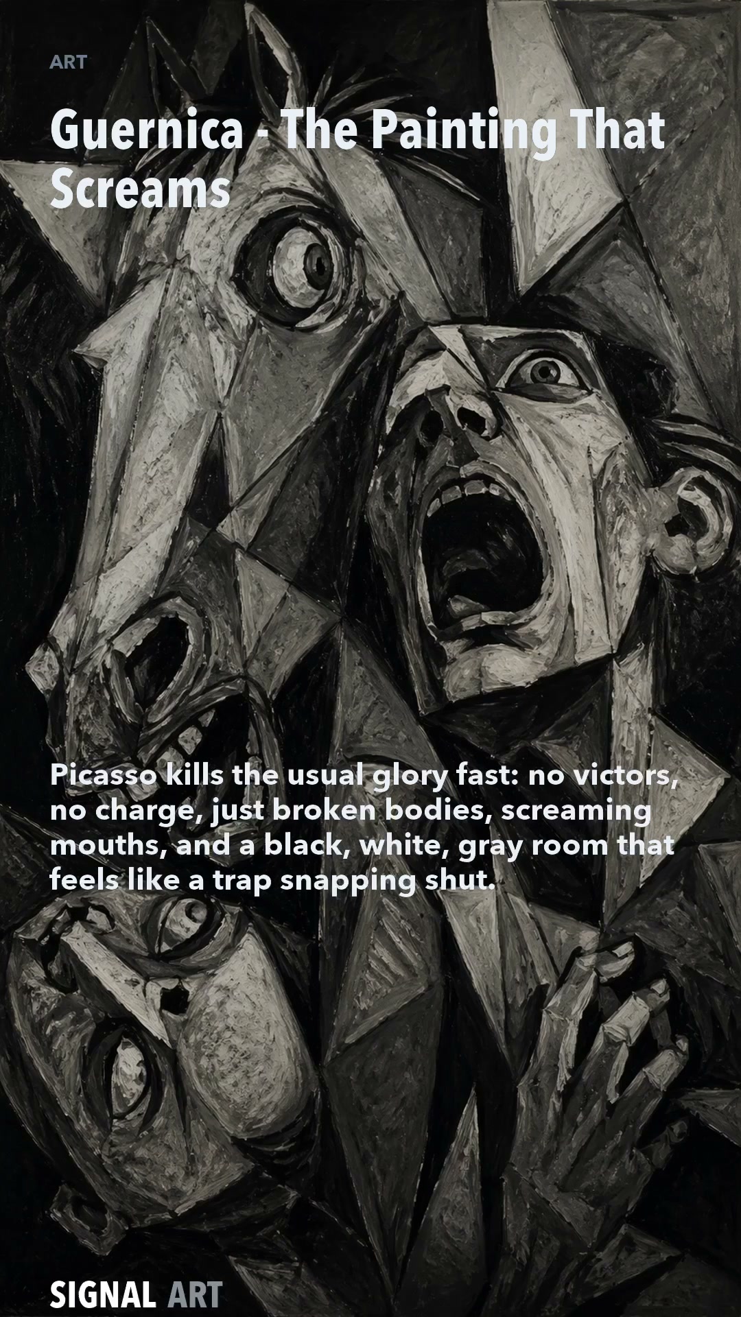 Why Guernica - The Painting That Screams Still Haunts