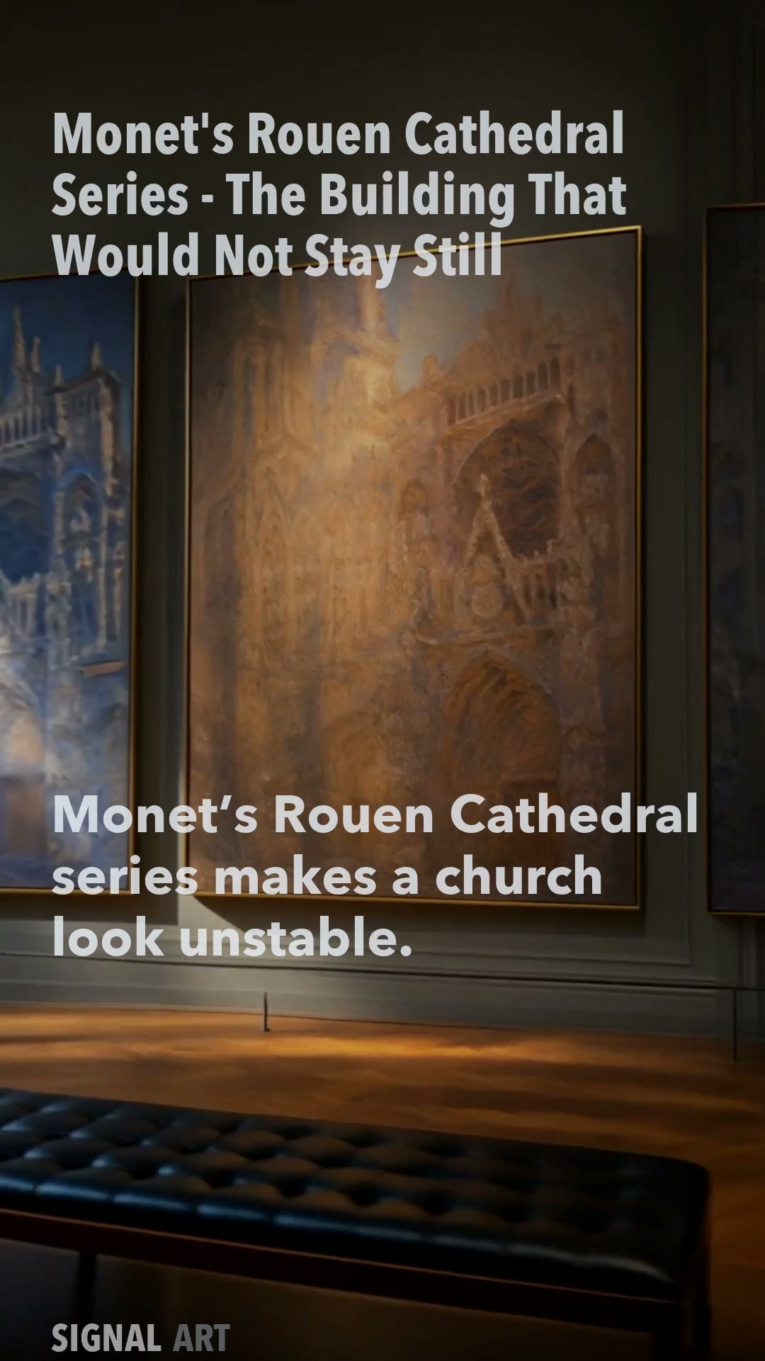 Why Monet's Rouen Cathedral Series Seems to Breathe