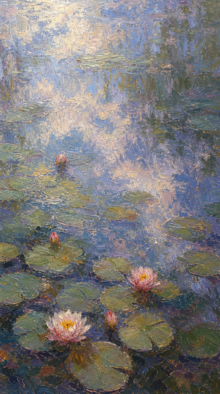 Why Monet's Water Lilies Erase the Horizon scene plate 7