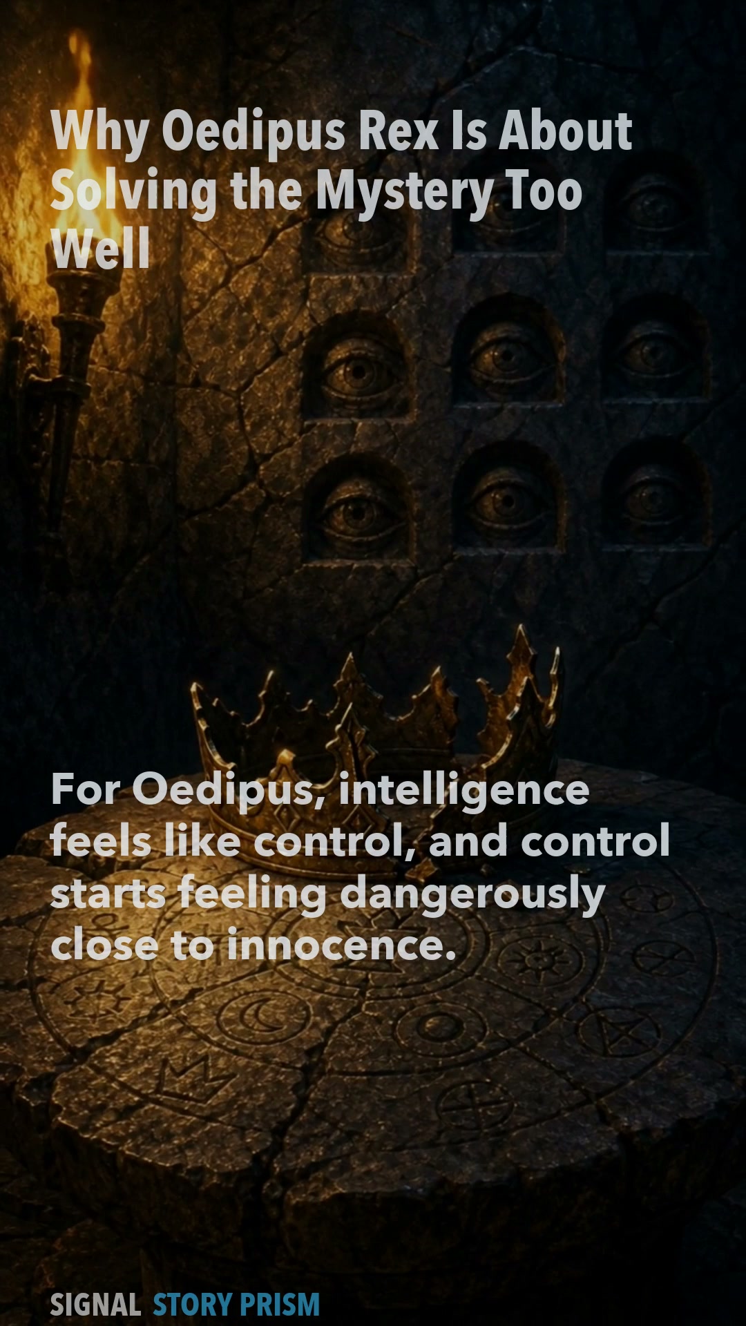 Why Oedipus Rex Is About Solving the Mystery Too Well scene plate 7