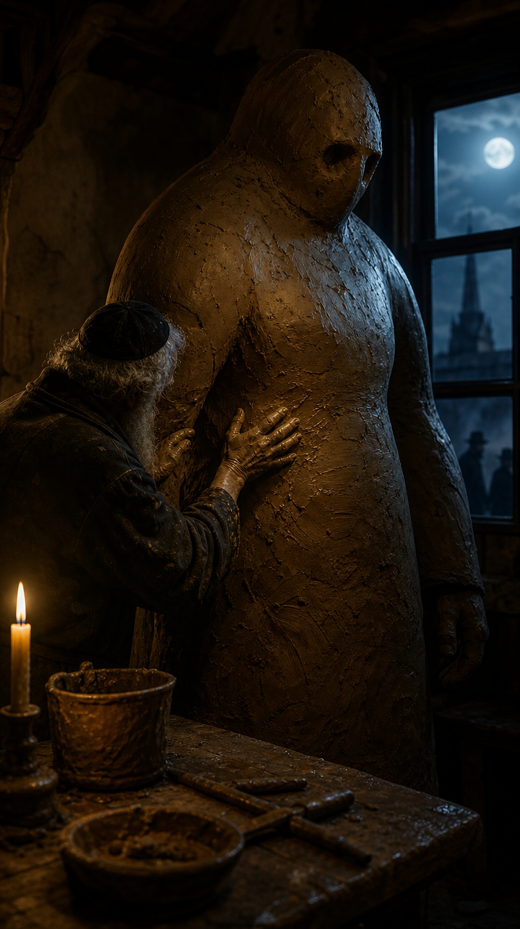 Why the Golem of Prague Becomes the Destroyer scene plate 3
