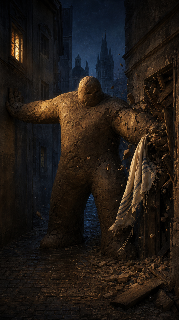 Why the Golem of Prague Becomes the Destroyer scene plate 5