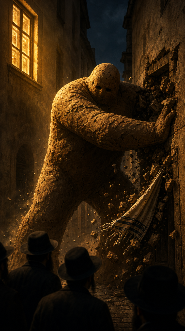 Why the Golem of Prague Becomes the Destroyer scene plate 7