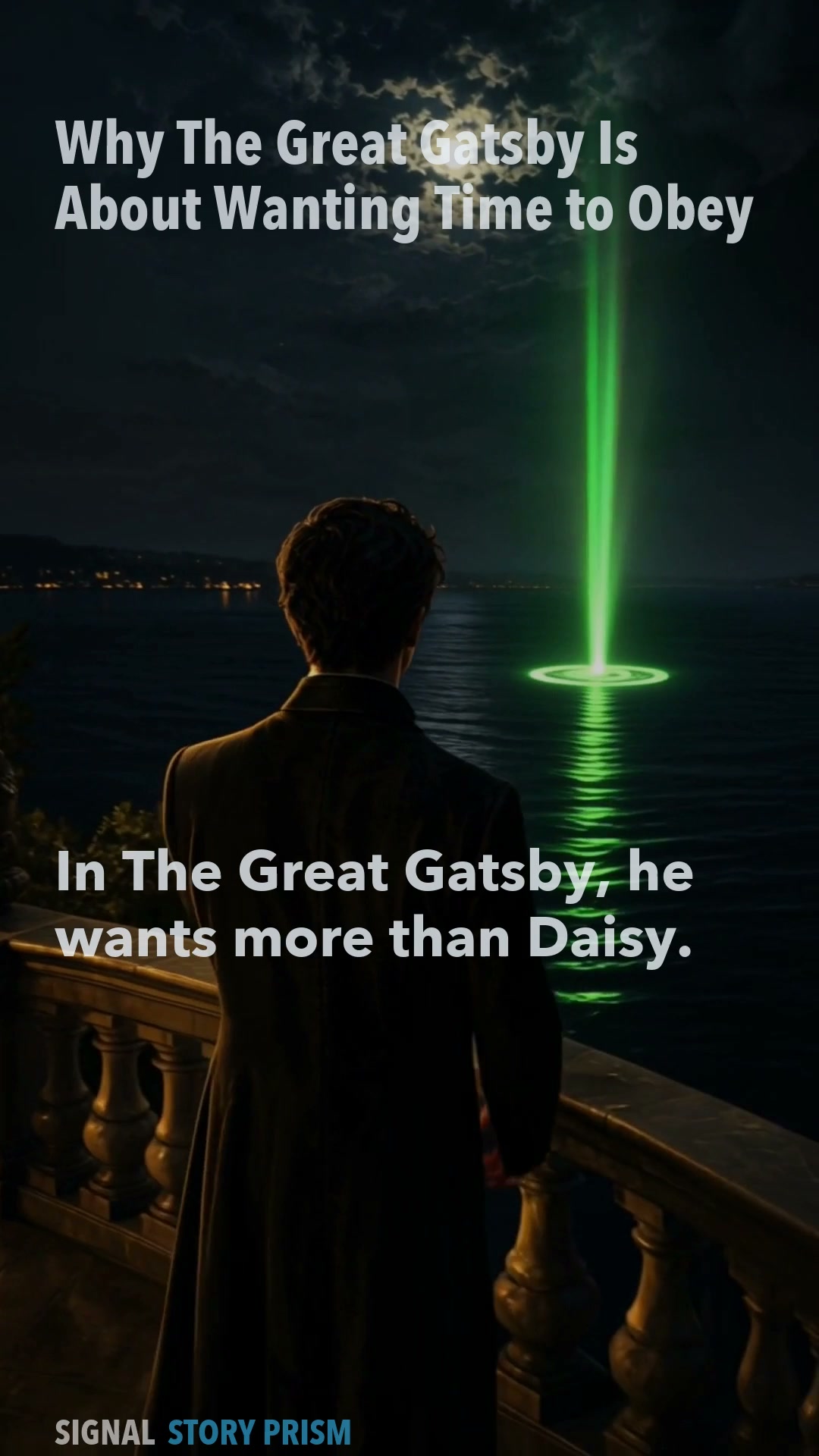 Why The Great Gatsby Wants Time to Obey