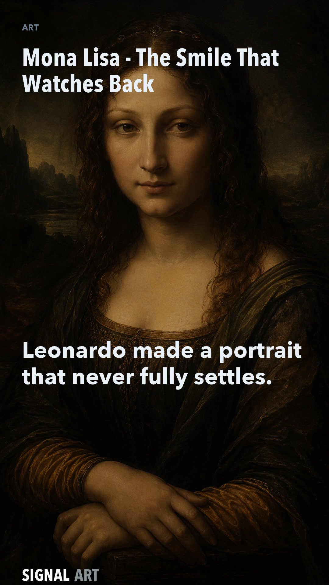 Why the Mona Lisa Smile Seems to Watch You Back