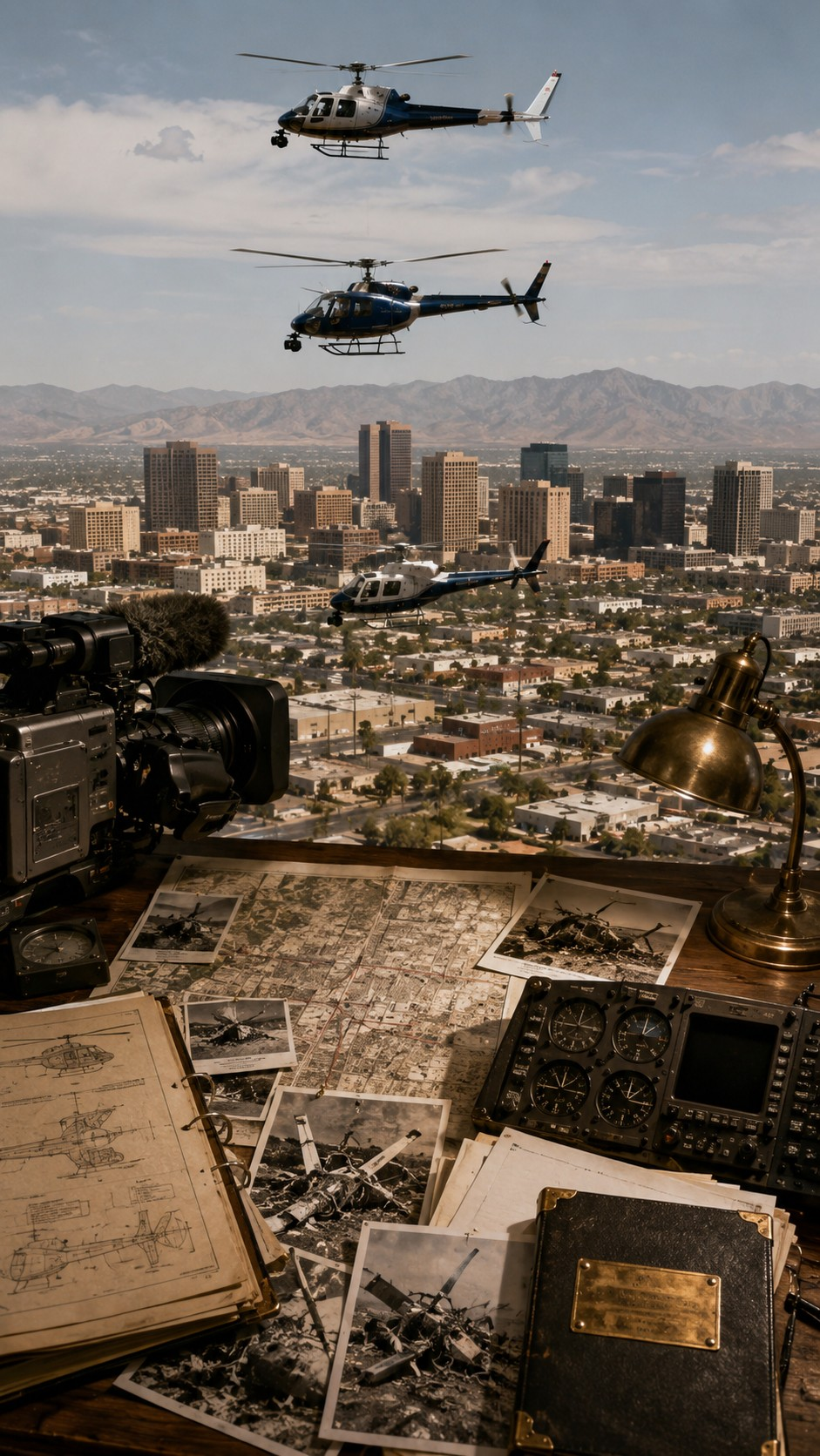 Why The News Helicopter Collision Happened Live scene plate 2