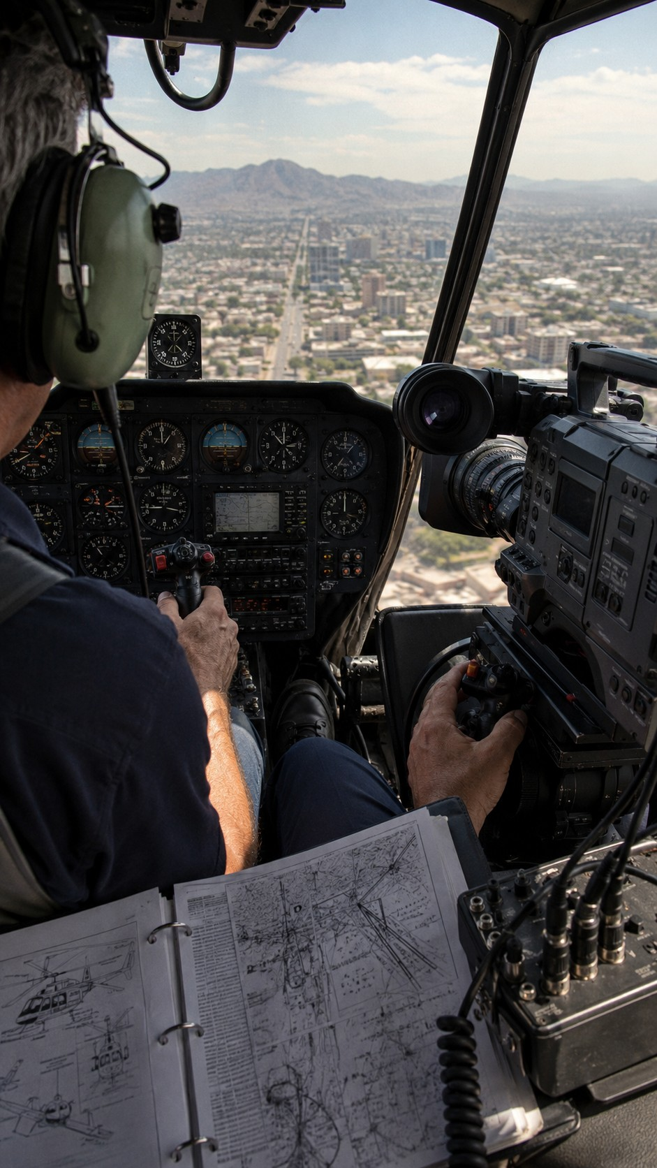 Why The News Helicopter Collision Happened Live scene plate 4