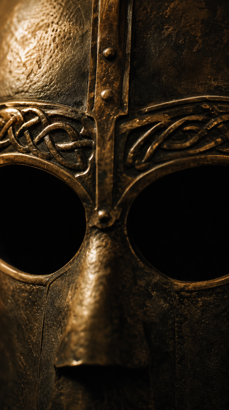 Why the Sutton Hoo Helmet Has Empty Eye Sockets scene plate 7