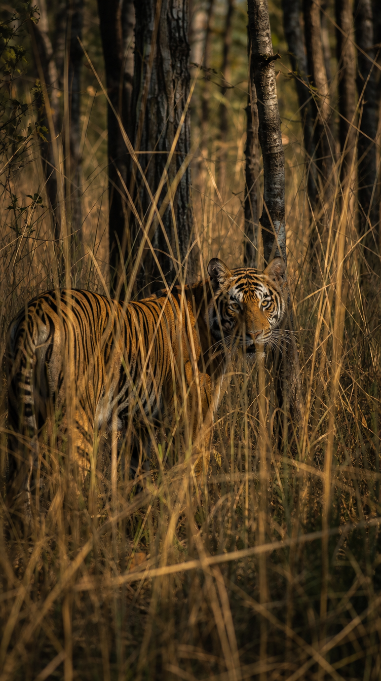 Why Tigers Disappear in Plain Orange